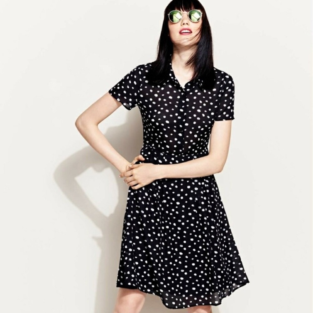 Wayf Button Down Dress. Sz Lg